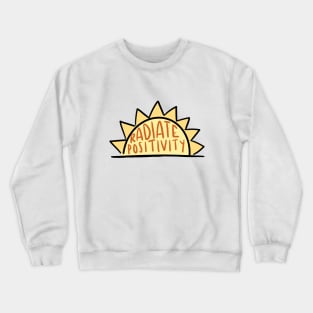 Radiate Positivity Sun Crewneck Sweatshirt